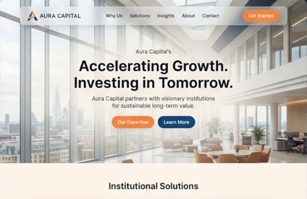 Página Institucional Corporativa